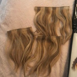 Hidden crown clip ins